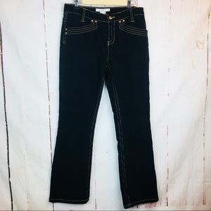 Tommy Hilfiger Hipster Boot Jeans Dark Wash Size 8